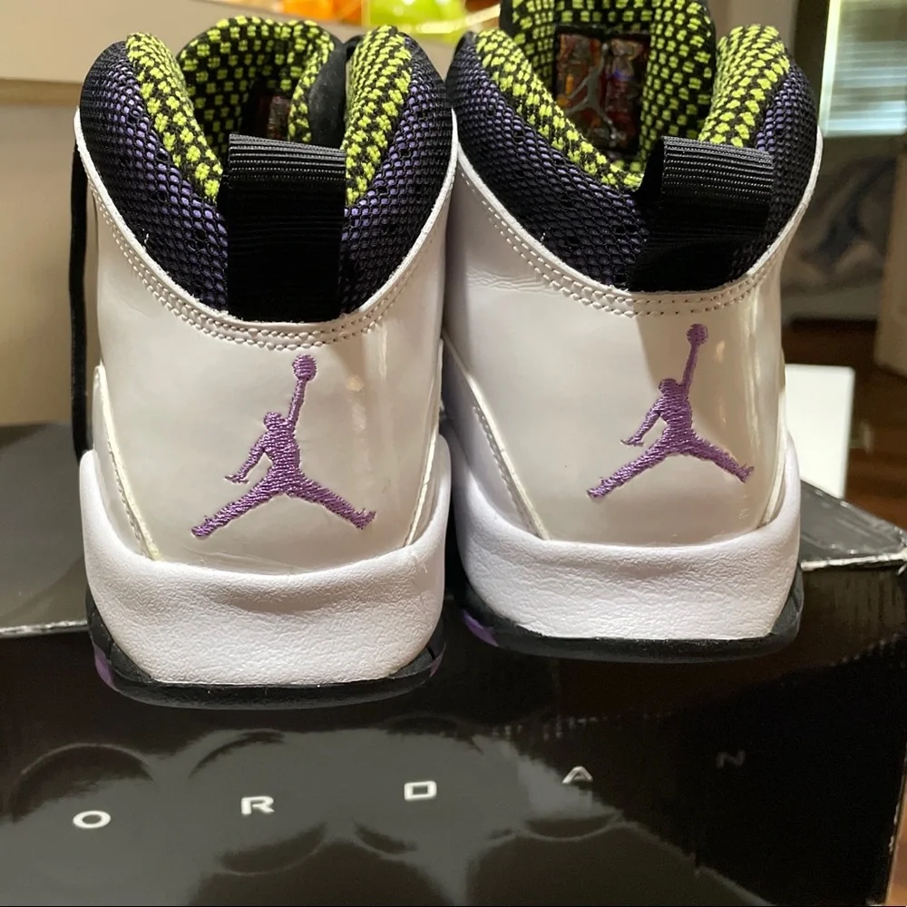 Girls Air Jordan 10 Retro (GS)  5Y - Picture 4 of 7